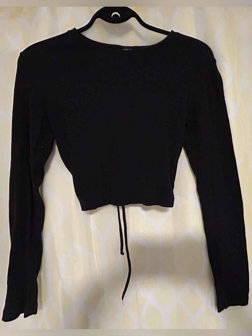 Dynamite open cinched back long sleeve